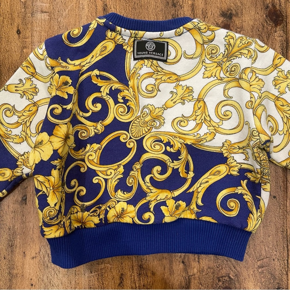 Authentic Young Versace Barocco Sweatshirt